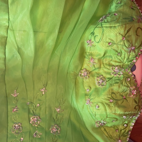 Green Prom Dress - Picture 3 of 5